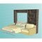 Шкаф кровать с трехместным диваном