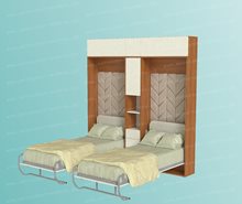 Две шкаф кровати трансформер